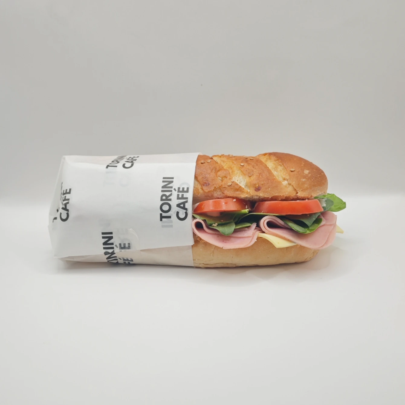 Baguette de Jamón de Pavo y Queso Gouda
